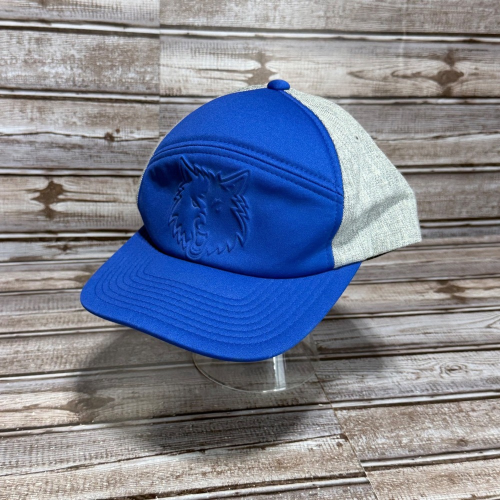 Mitchell & Ness‎ Minnesota Timberwolves Hat Mens Foam Front Blue Grey Snapback